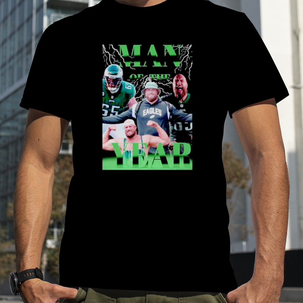 Philadelphia Eagles Man of the year Lane Johnson shirt