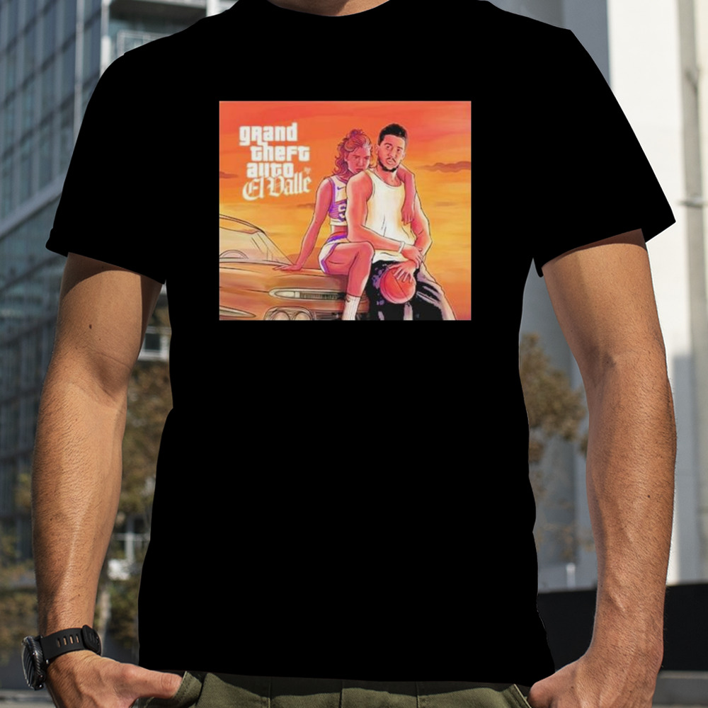 Phoenix Suns Grand Theft Auto El Valle Poster Shirt