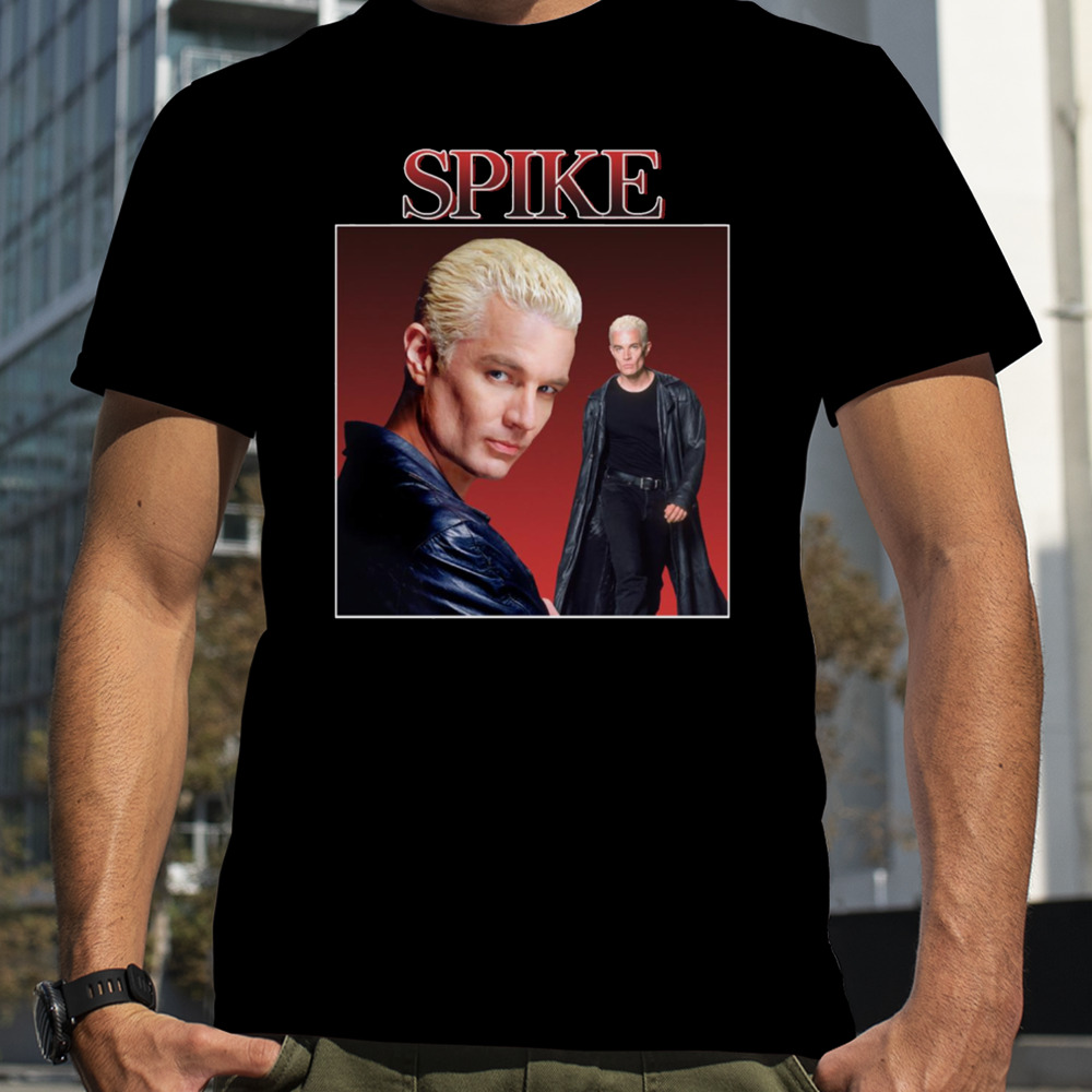 Spike The Vampire Slayer Retro Design shirt