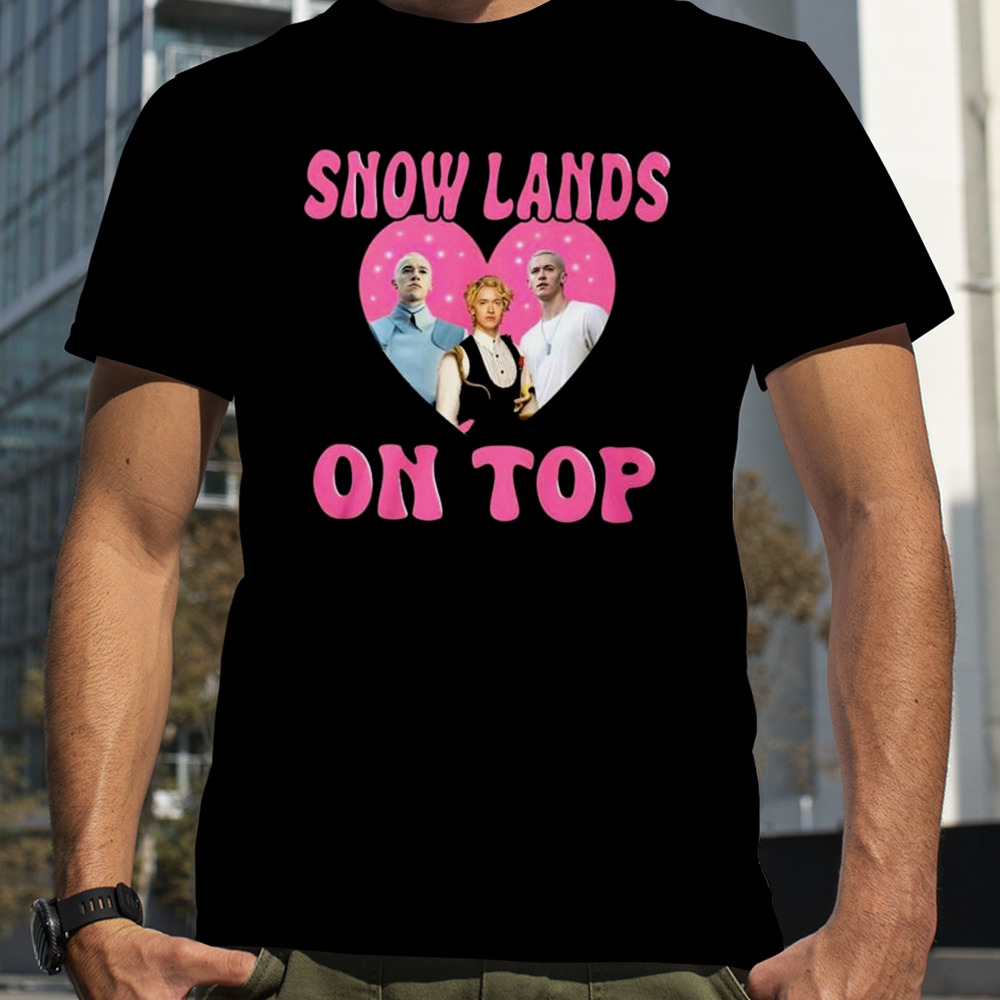 The Snow Lands On Top Of Me T-shirt