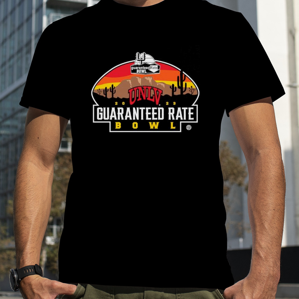 UNLV Rebels 2023 Guaranteed Rate Bowl Bound shirt