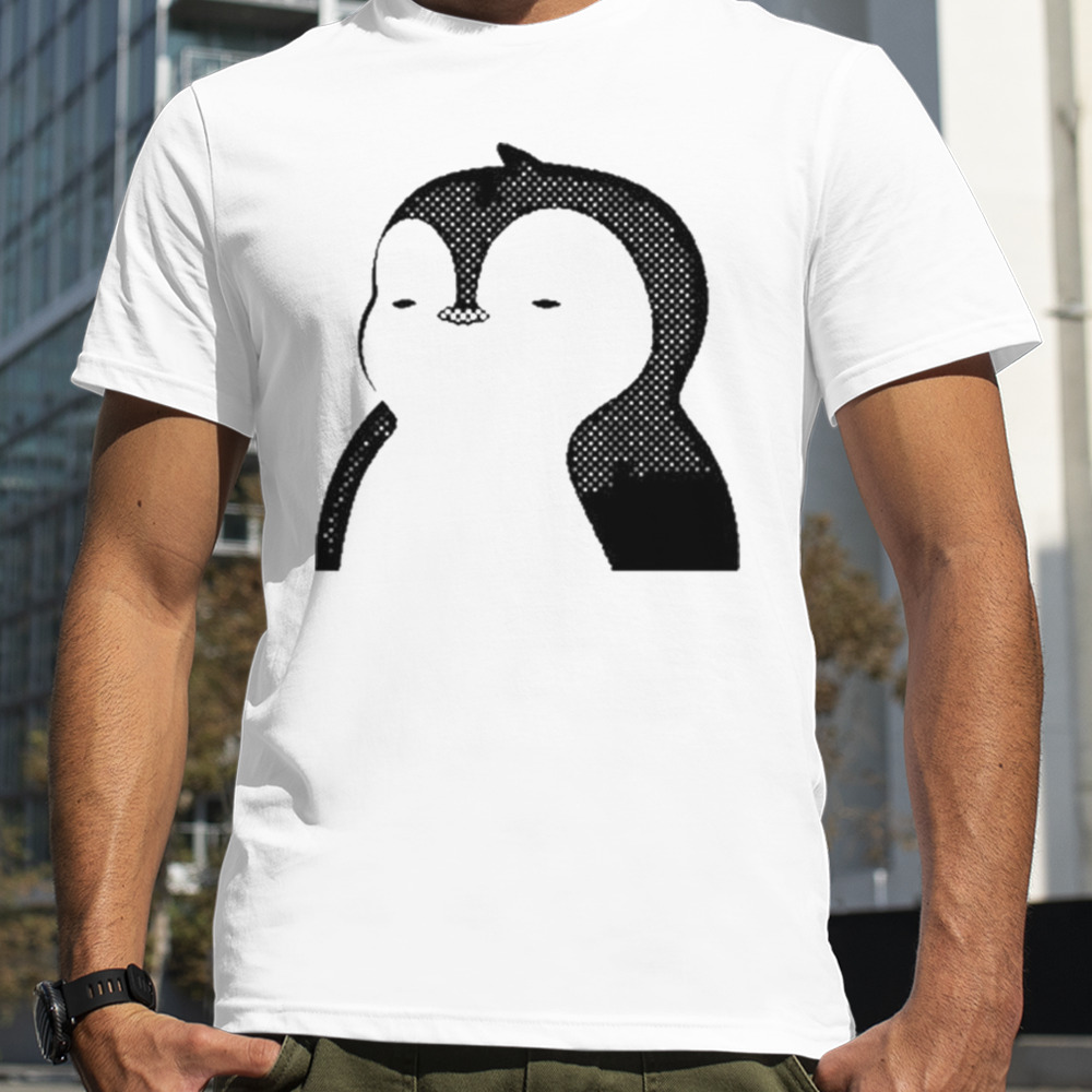 Wearing penguin chic noir Luca Netz shirt