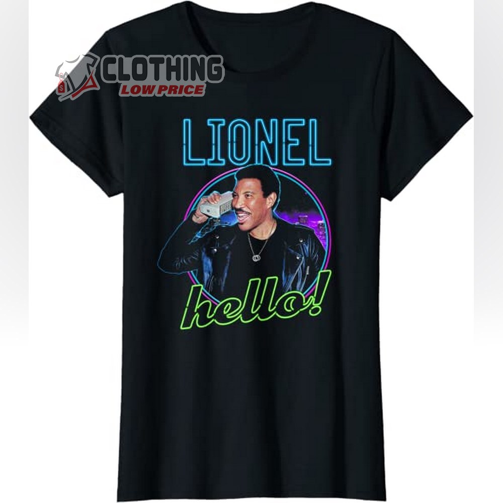 Lionel Richie Is It Me You're Looking For T- Shirt, Lionel Richie Dallas T- Shirt, Lionel Richie Tour T- Shirt