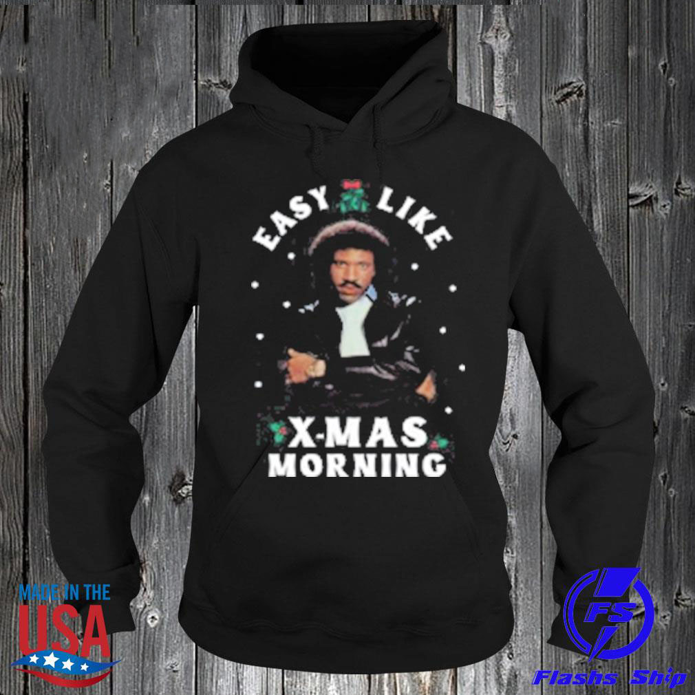 Lionel Richie T- Shirt, Lionel Richie Easy Like Christmas Morning Hoodie, Lionel Richie Top Songs Merch