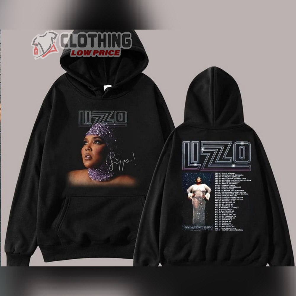 Lizzo Special World Tour 2023 Hoodie, Lizzo Tour 2023 Concert Sweatshirt, Lizzo Us Tour 2023 Merch