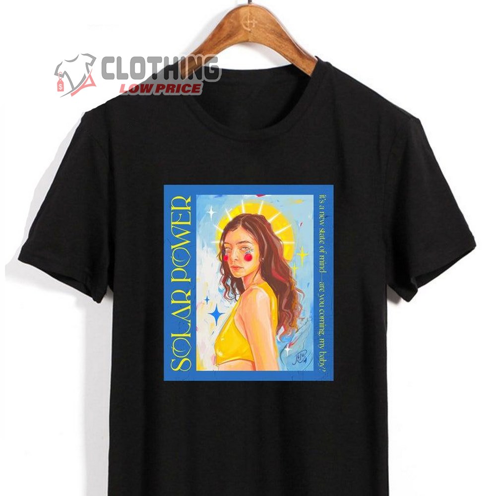 Lorde Solar Power Tour 2023 Dates Merch, Lorde Solar Power Tour Outfits Shirt, Lorde Concert Setlist Sweatshirt