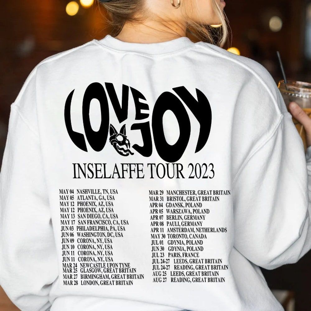 Lovejoy Band Inselaffe Tour 2023 Setlist Merch Lovejoy Inselaffe Tour 2023 Dates Shirt, Rock Music Tour 2023 T-Shirt