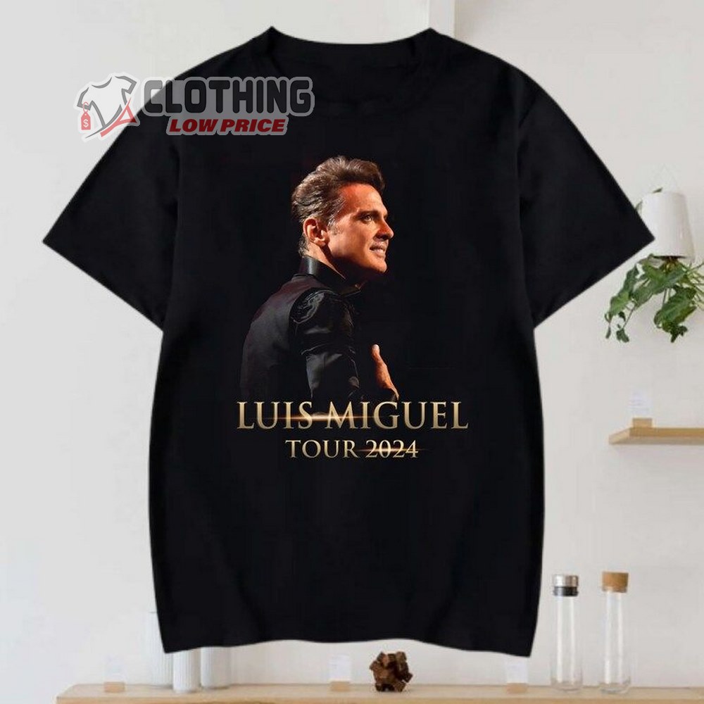 Luis Miguel Tour 2024 Shirt, Luis Miguel 2024 Concert Merch, Luis Miguel Tour 2024 Fan Gift Tee, Luis Miguel Graphic Tee