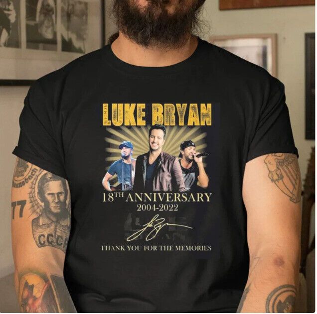 Luke Bryan 18Th Anniversary Luke Bryan Concert 2022 T-Shirt