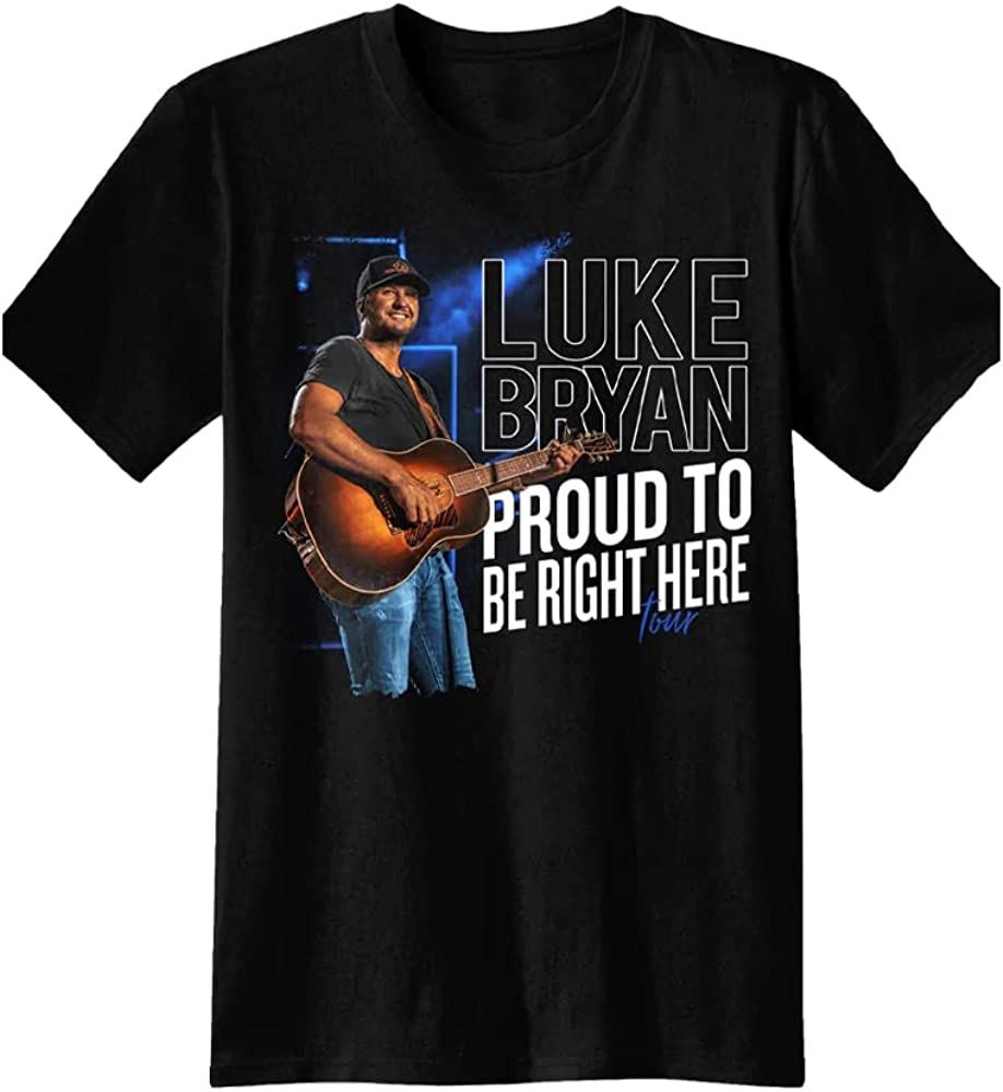 Luke Bryan Tour 2022 Proud to Be Right Here T-Shirt