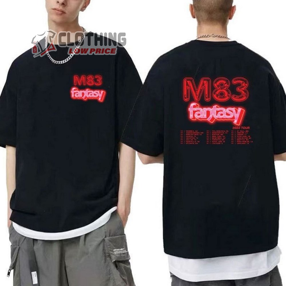 M83 Cool Fantasy Tour 2023 Shirt, M83 Tour Dates 2023 Sweashirt, M83 Tour Shirt, M83 Concert 2023 Shirt