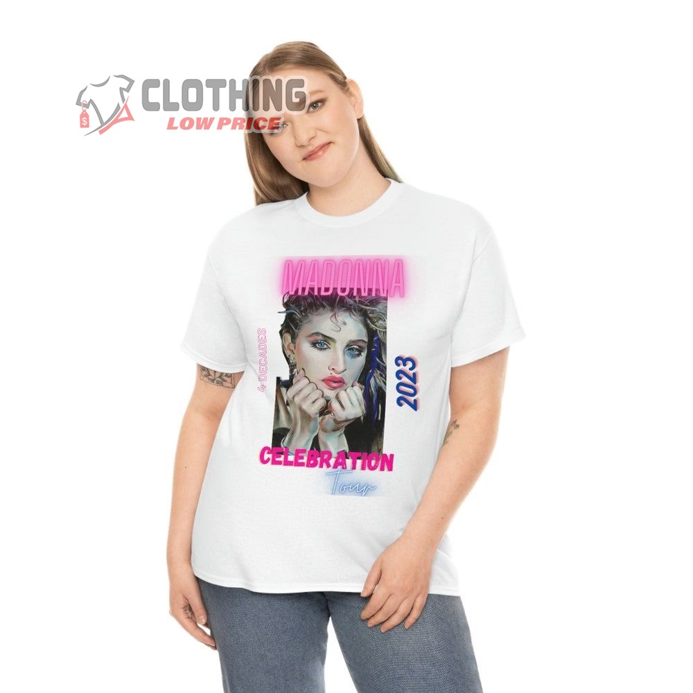 Madonna Celebration 2023 Tour Merch Anniversary 2023 World Tour Madonna T-Shirt