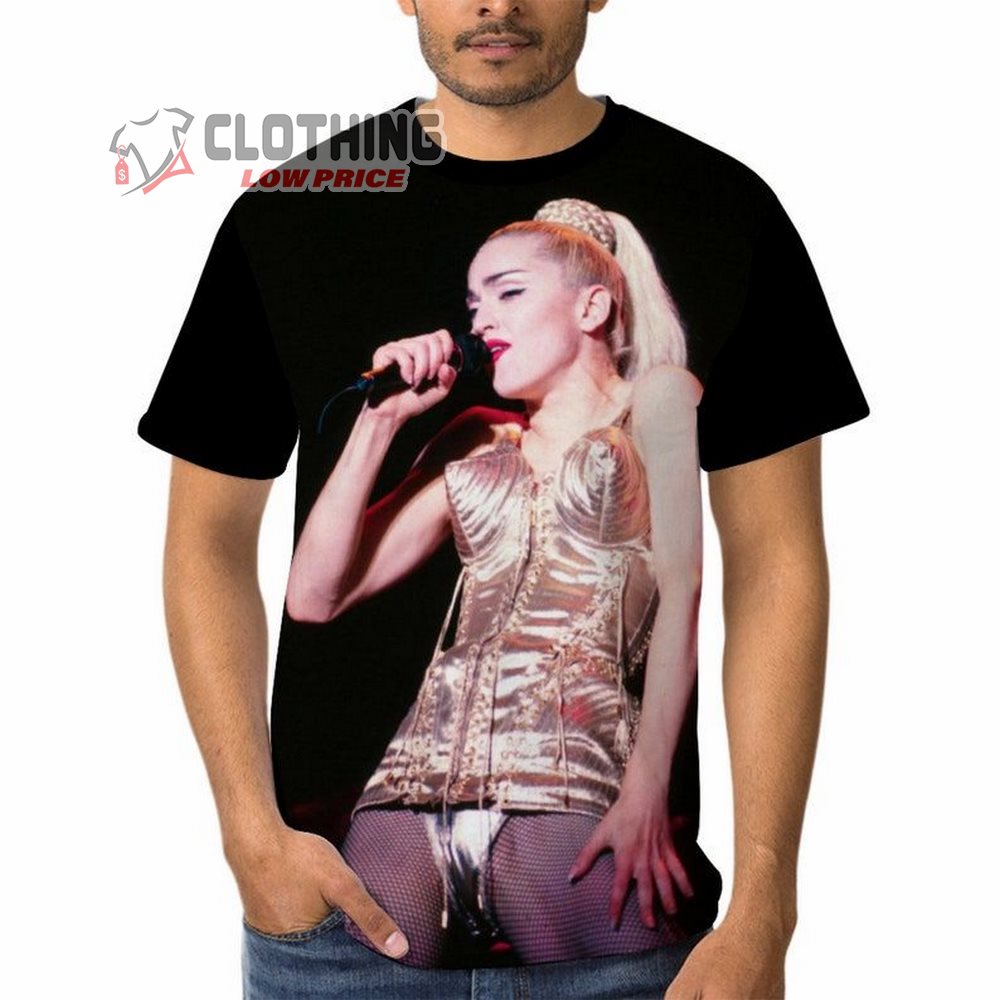 Madonna New Album Shirt, 80S Madonna Concert Tour Unisex T-Shirt