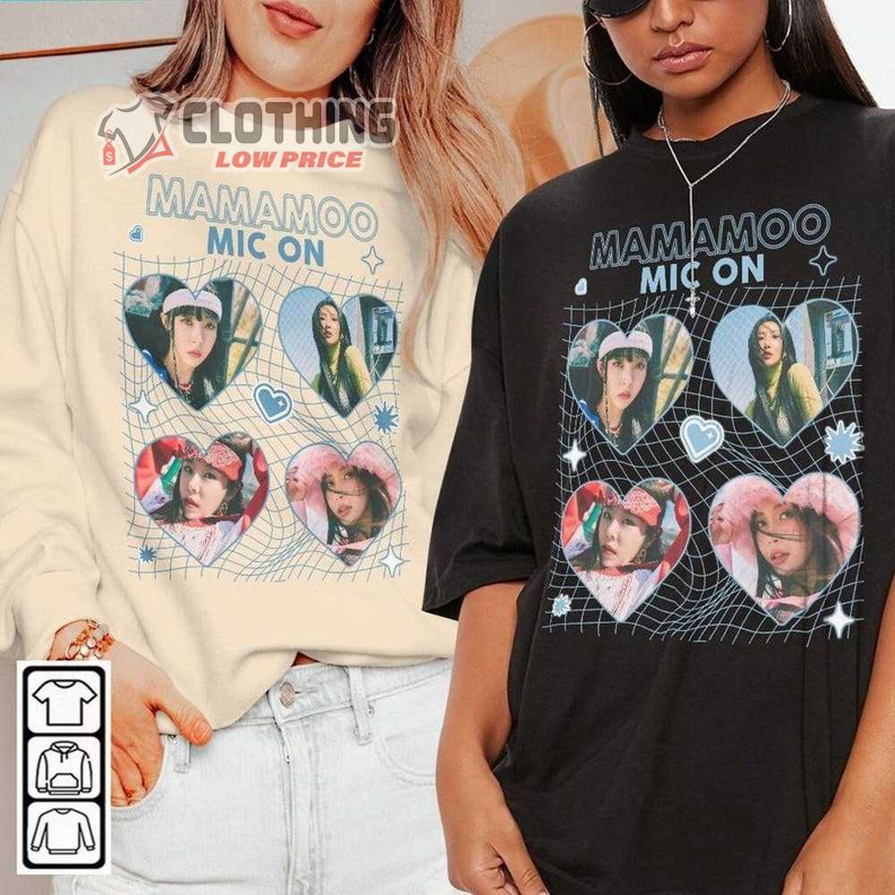 Mamamoo Kpop Music Shirt, My Con Tour Sweatshirt, Mamamoo Kpop Merch, Mamamoo Vintage Retro Graphic Unisex Tee, Hoodie