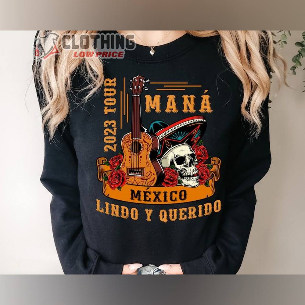 Mana Tour Shirt, Mana Tour 2023 Sweatshirt, Mana Concert, Mana Tour Merch, Mana Band Tee Gift