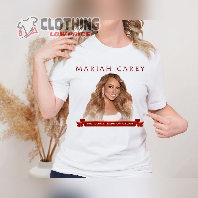 Mariah Carey Christmas T- Shirt, Mariah Carey Christmas Concert Sweatshirt, Mariah Carey Christmas Tour 2023 Merch