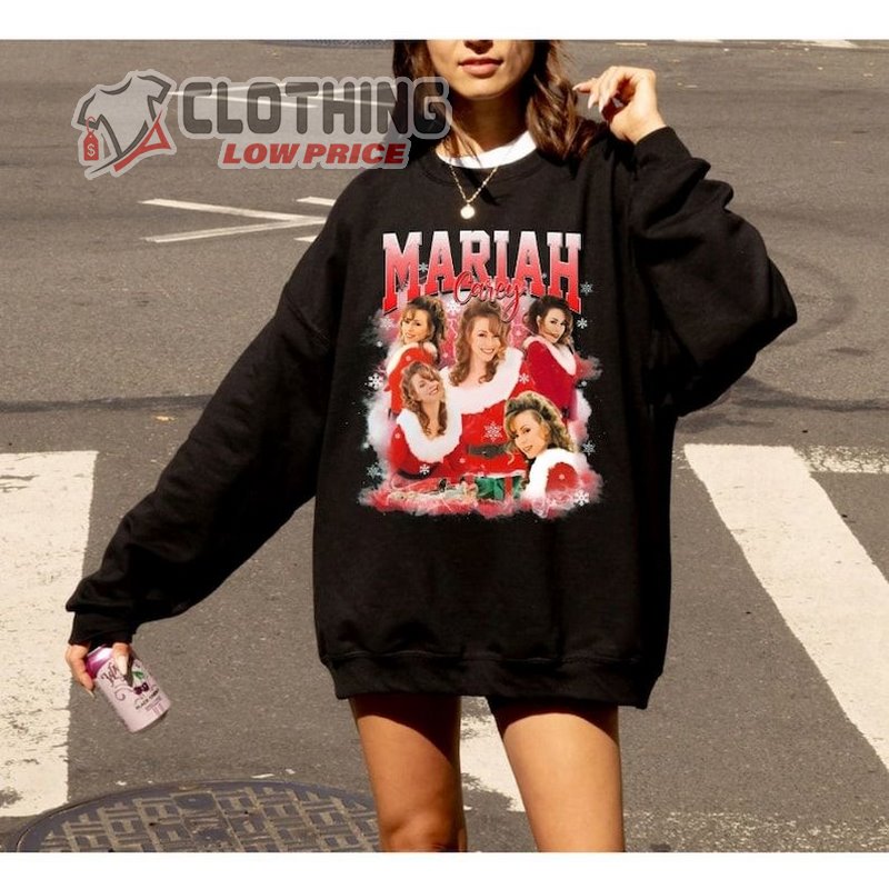 Mariah Carey Christmas Tour 2023 Sweatshirt, All I Want For Christmas Sweatshirt, Mariah Carey Merry Christmas One And All Tour 2023 Shirt