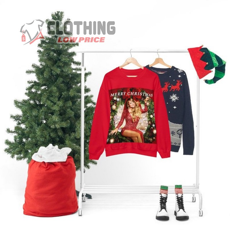 Mariah Carey Famous Christmas Song Shirt, Mariah Carey Christmas Concert Sweatshirt, Mariah Carey Christmas Tour 2023 Tickets Merch