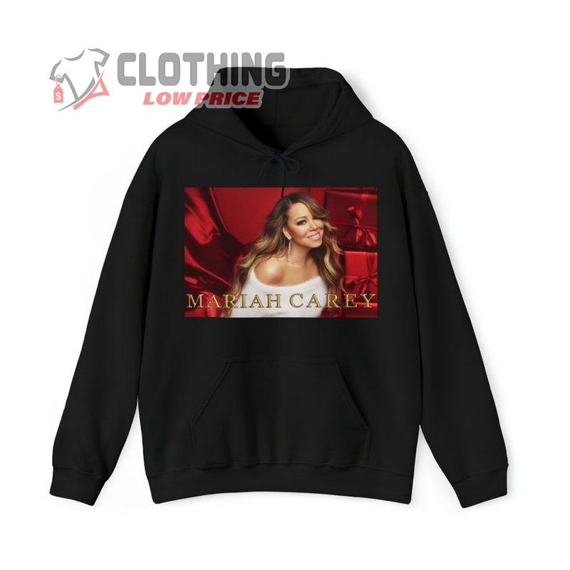 Mariah Carey Tour 2023 Christmas Merch, Mariah Carey Christmas Tour Hoodie, Mariah Carey Christmas Album Hoodie, Mariah Carey Famous Christmas Song Merch