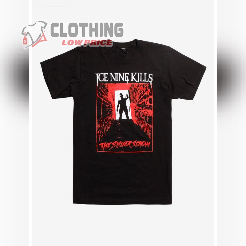 Metallica Ice Nine Kills Tour T- Shirt, Ice Nine Kills The Silver Scream T- Shirt, Ice Nine Kills Members T- Shirt