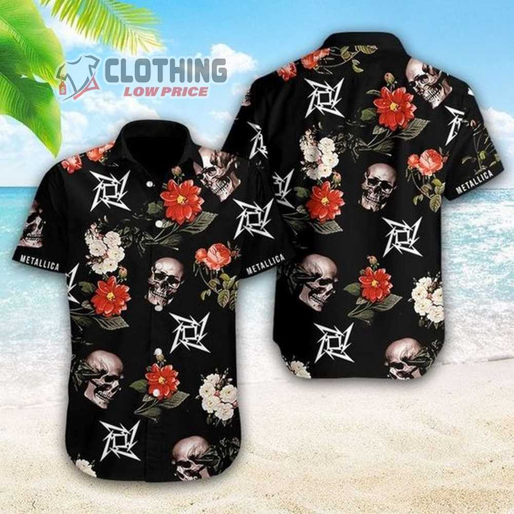 Metallica Teelooker Metallica Tour 2023 Hawaiian Shirt