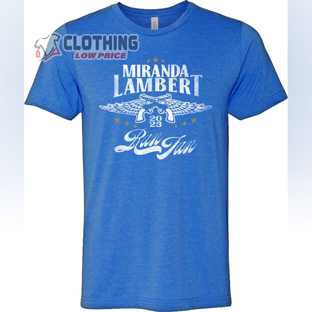 Miranda Lambert Ran Fan Tour 2023 Merch, Miranda Lambert Las Vegas Shirt Miranda Lambert Songs Tour 2023 T-Shirt