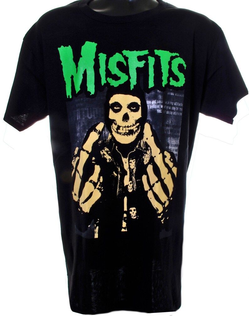 Misfits Concert Middle Fingers Concert Tour 2022 T-Shirt