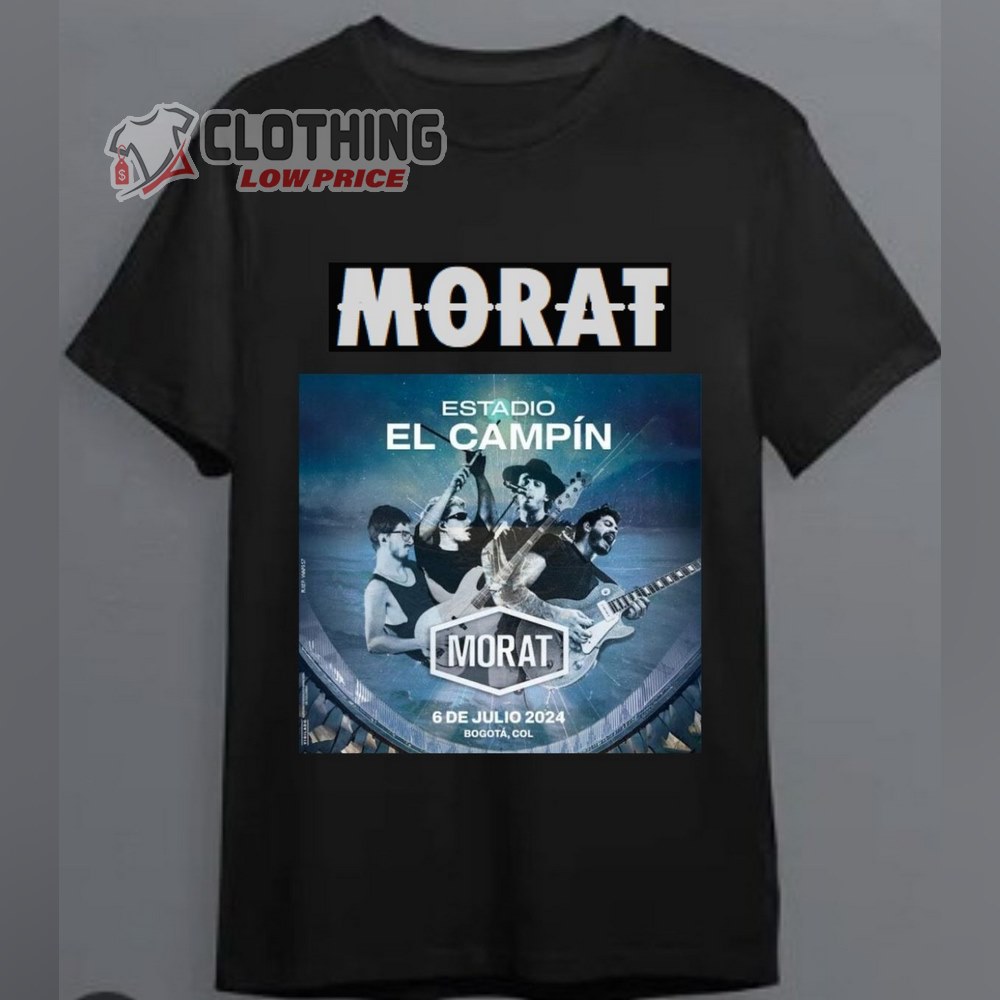 Morat Estadio EL Campin Shirt, Morat Tour 2024 Shirt, Morat Merch, Morat World Tour Tee, Morat Fan Gift