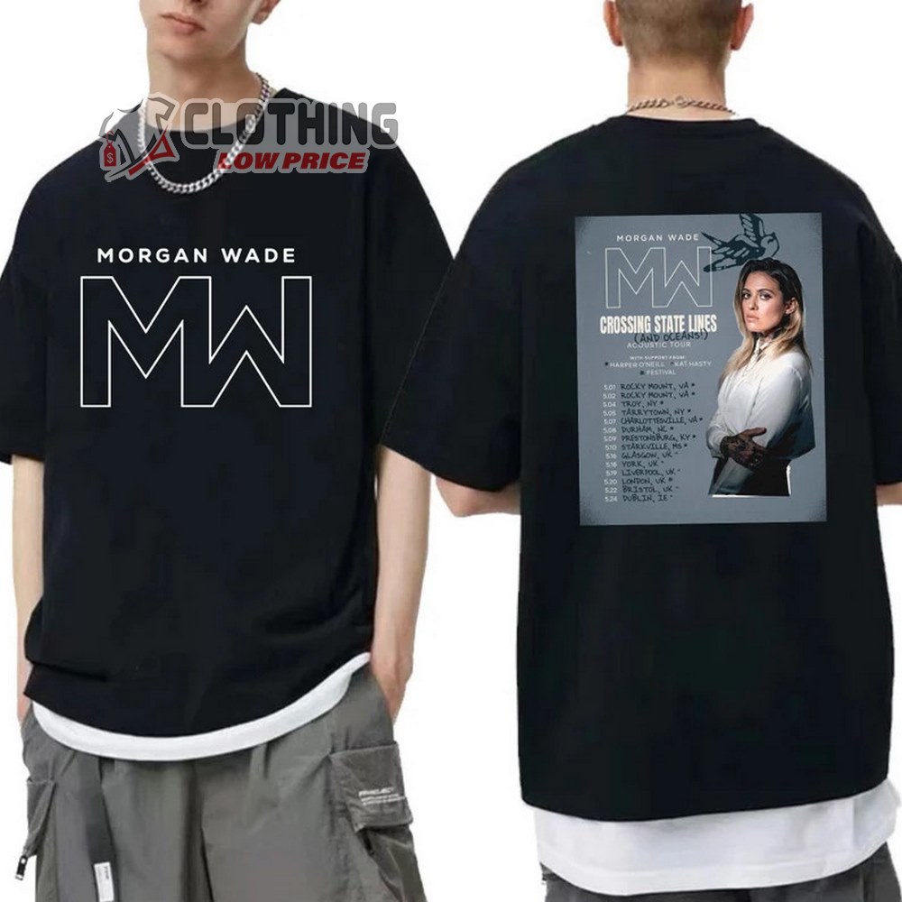 Morgan Wade The No Signs Of Slowing Down Tour 2023 Merch Morgan Wade Acoustic Tour T-Shirt