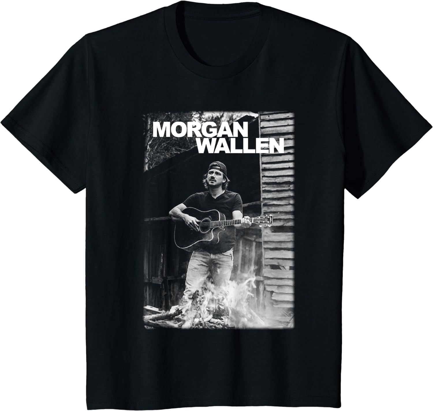 Morgan Wallen Guitar Photo T-Shirt, Morgan Official Merch, Morgan Wallen Shirt, Morgan Tour 2023, Morgan Wallen, One Thing At A Time, Morgan Gift