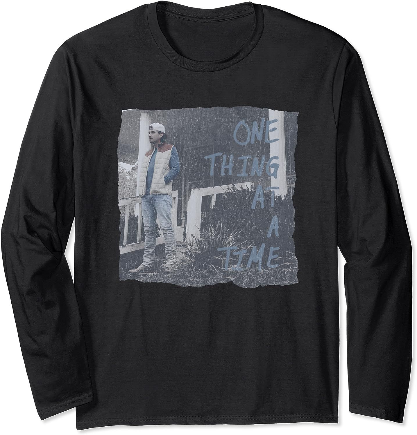 Morgan Wallen One Thing Photo Long Sleeve T-Shirt,  Morgan Official Merch, Morgan Wallen Shirt, Morgan Tour 2023, Morgan Wallen, One Thing At A Time, Morgan Gift