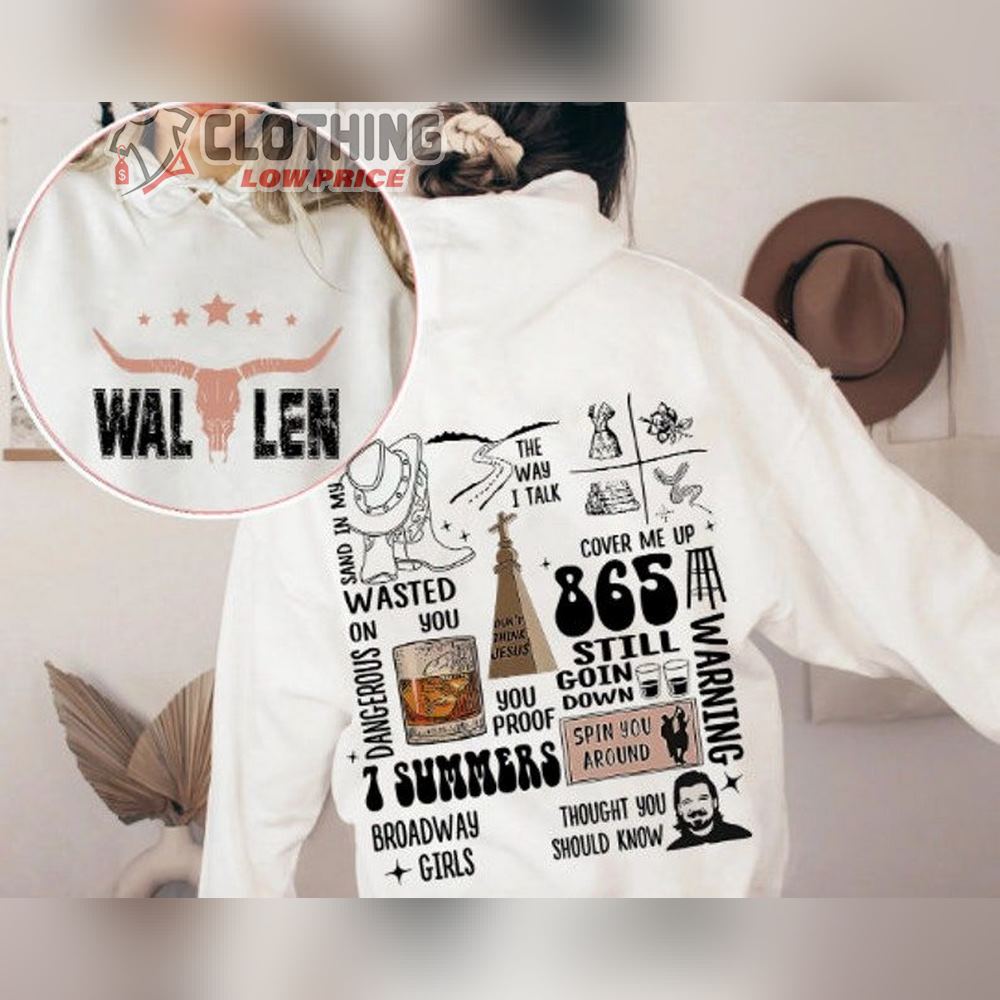 Morgan Wallen Tour 2023 Merch, Morgan Wallen Country Music Sweatshirt, Cowboy Music Merch, Cowboy Wallen Shirt