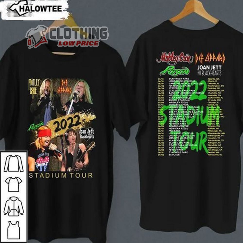 Motley Crue Tour 2022 Merch, Motley Crue John 5 Theatre of Pain T-Shirt