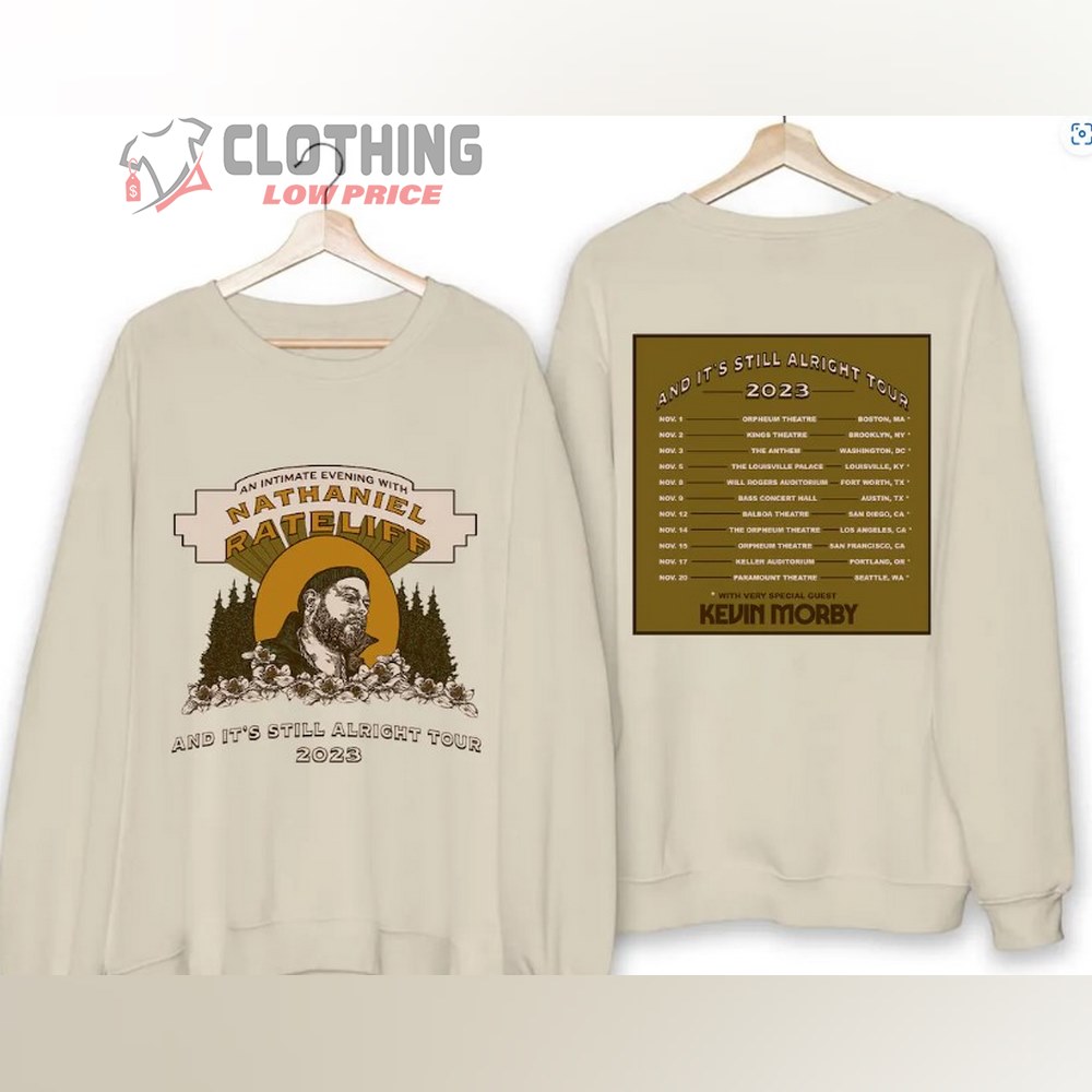 Nathaniel Rateliff 2023 Tour Shirt, And It's Still Alright Tour 2023 T-Shirt, Nathaniel Rateliff Merch, Nathaniel Rateliff Tee Gift