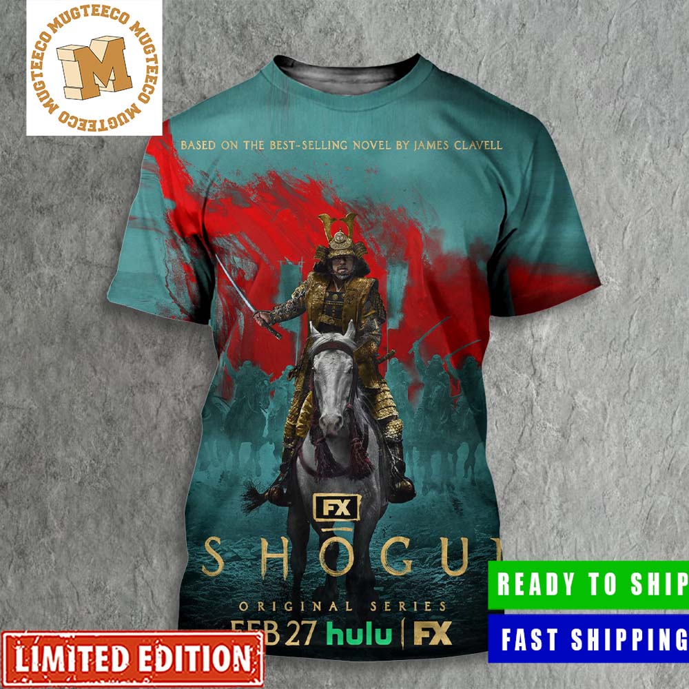 Shogun Original Series TV Mini Series On Hulu February 27 Poster All Over Print Shirt