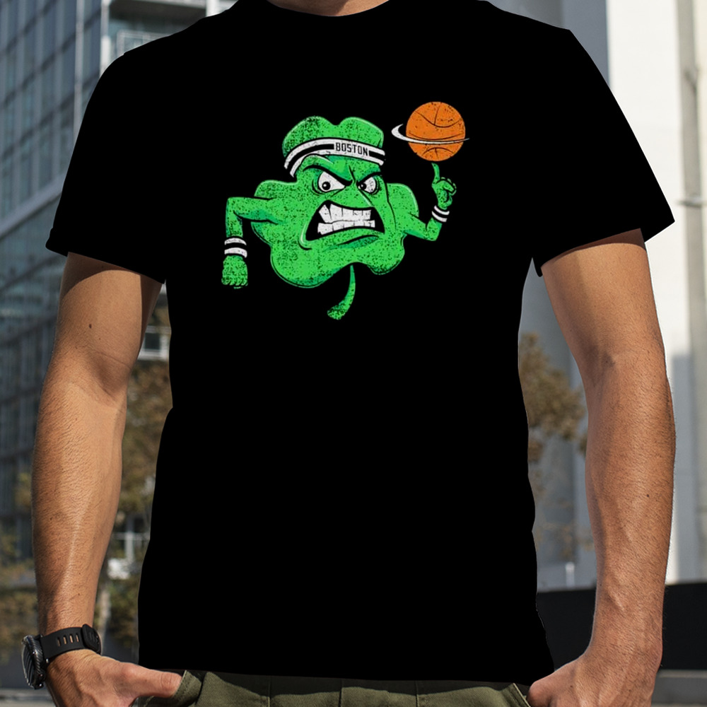 Angry Shamrock Boston Celtics T-Shirt