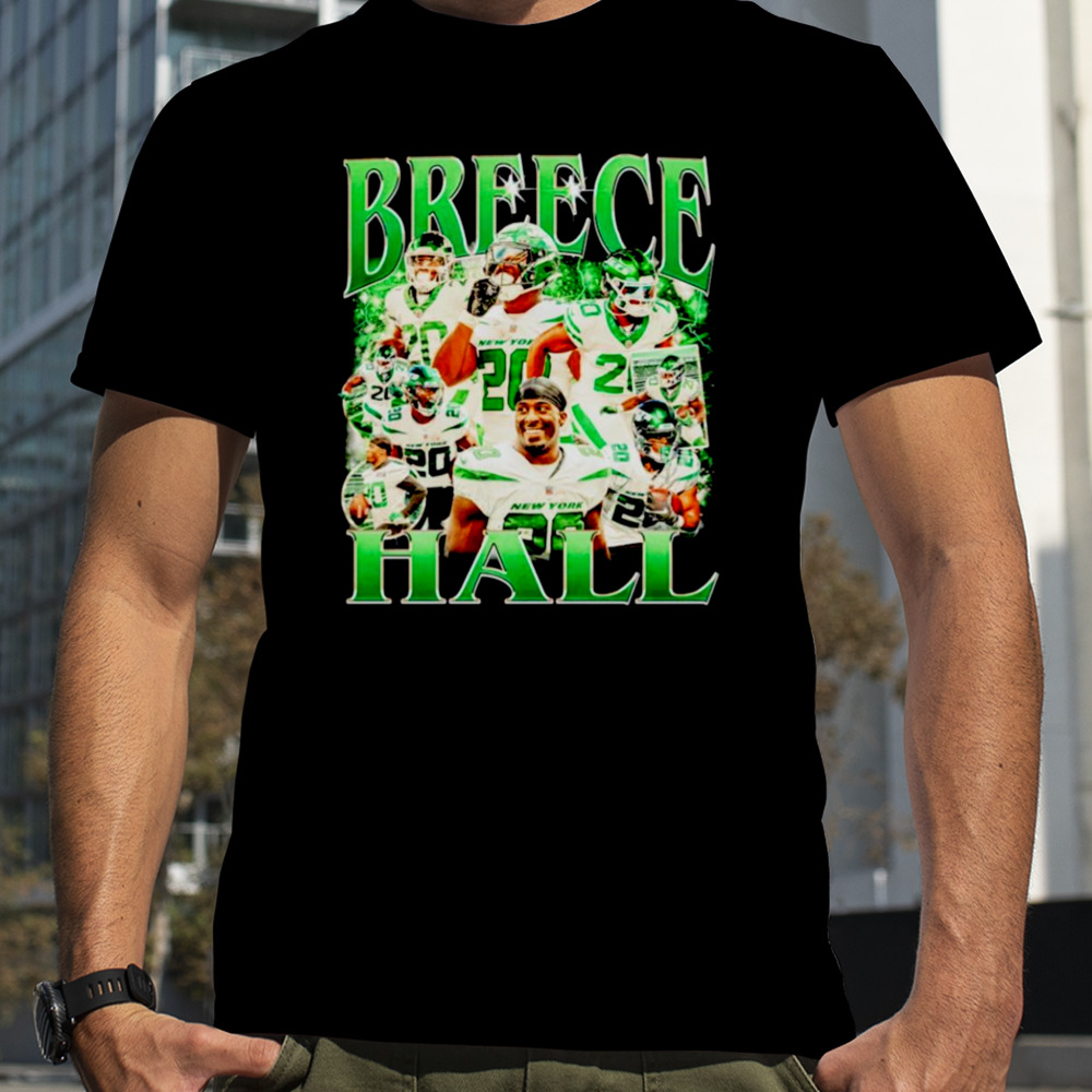 Breece Hall New York Jets retro shirt