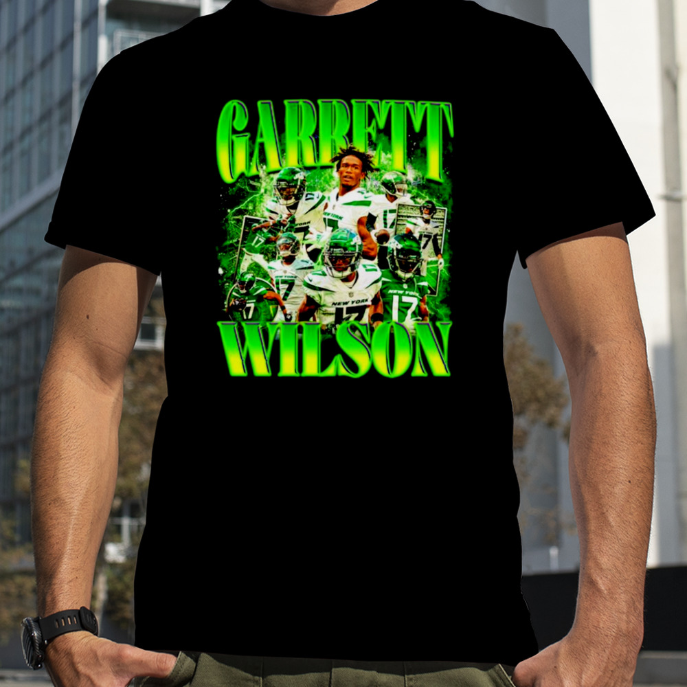 Garrett Wilson New York Jets retro shirt