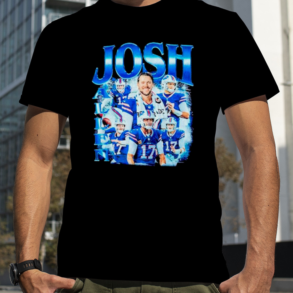 Josh Allen Buffalo Bills retro shirt