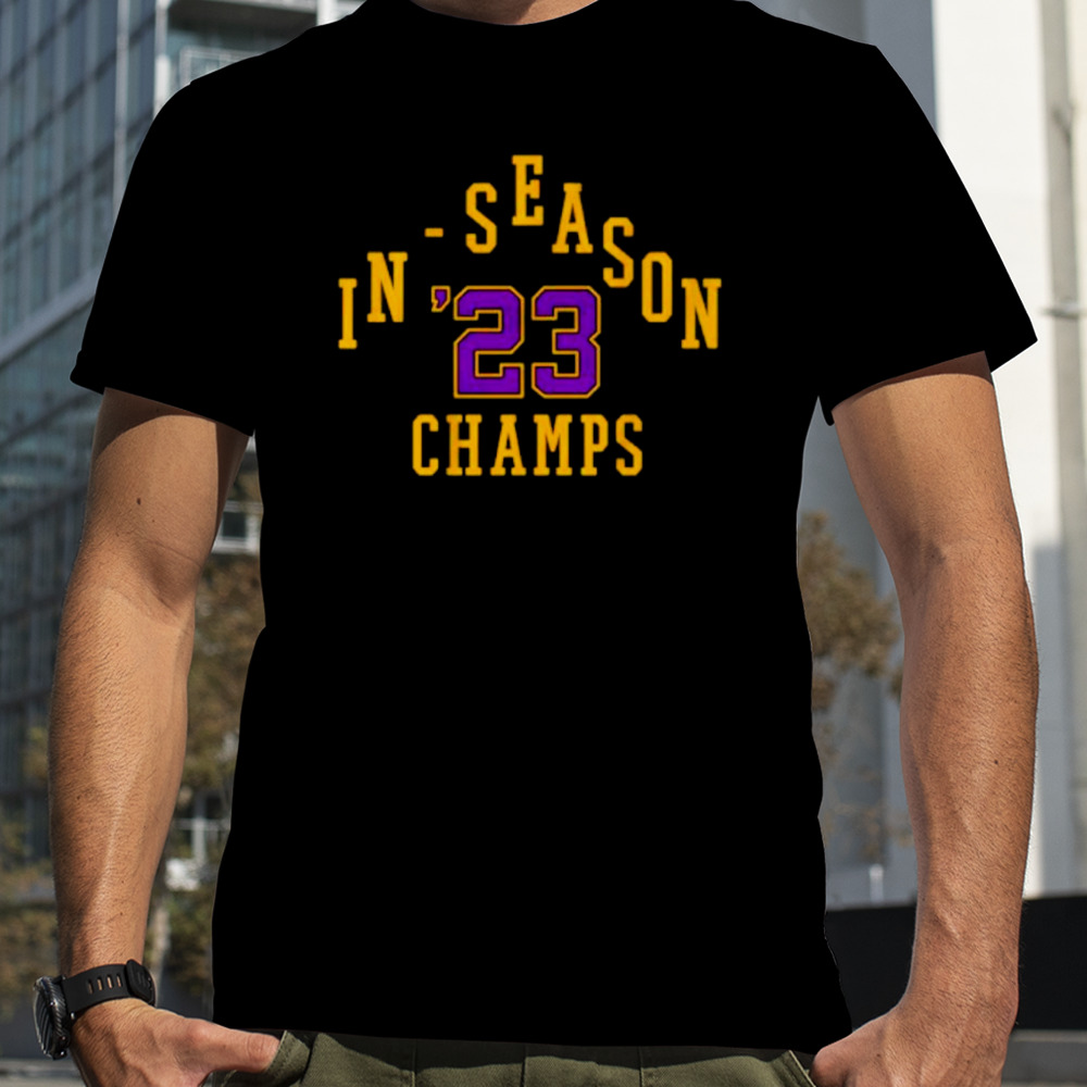 LA In-Season Tournament Champions 2023 shirt