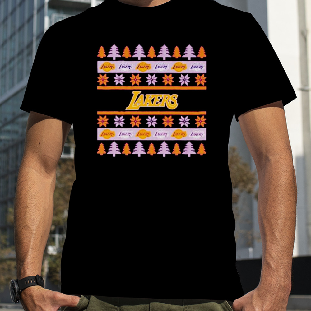 Los Angeles Lakers Holiday Ugly Christmas shirt