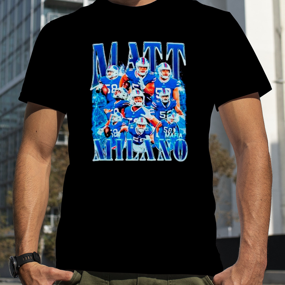 Matt Milano NFL Buffalo Bills shirt