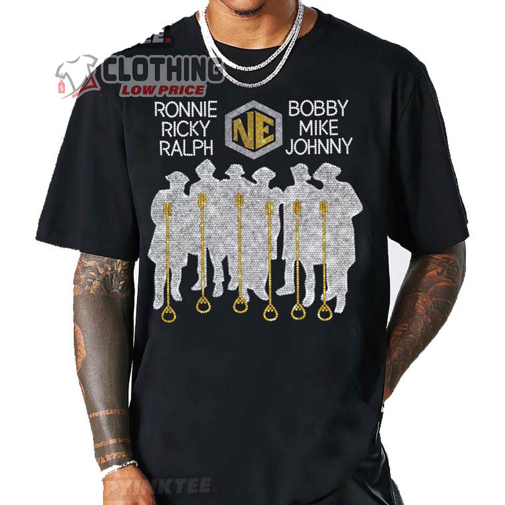 New Edition Legacy Tour 2023 Merch, New Edition Ronnie Ricky Palph Bobby Mike Johnny T-Shirt