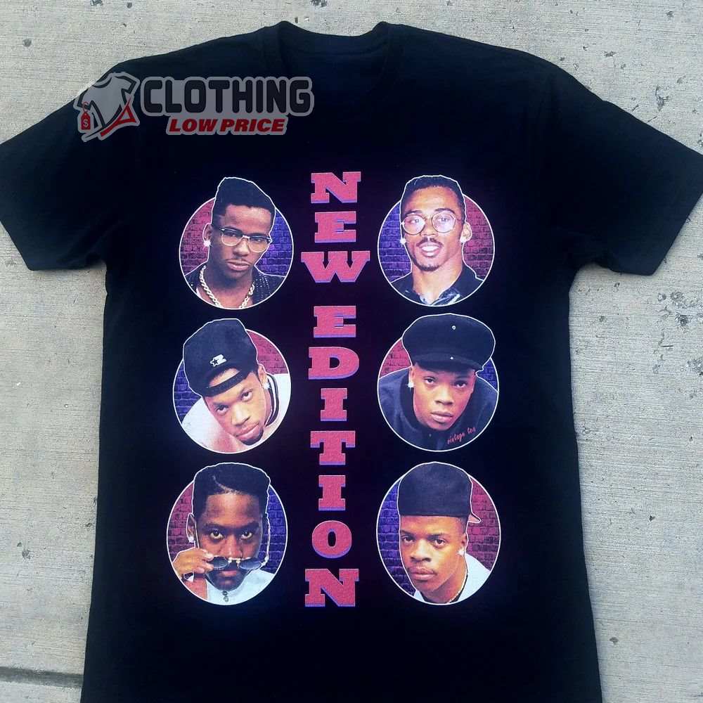 New Edition Tour 2023 Merch Usher Songs T-Shirt