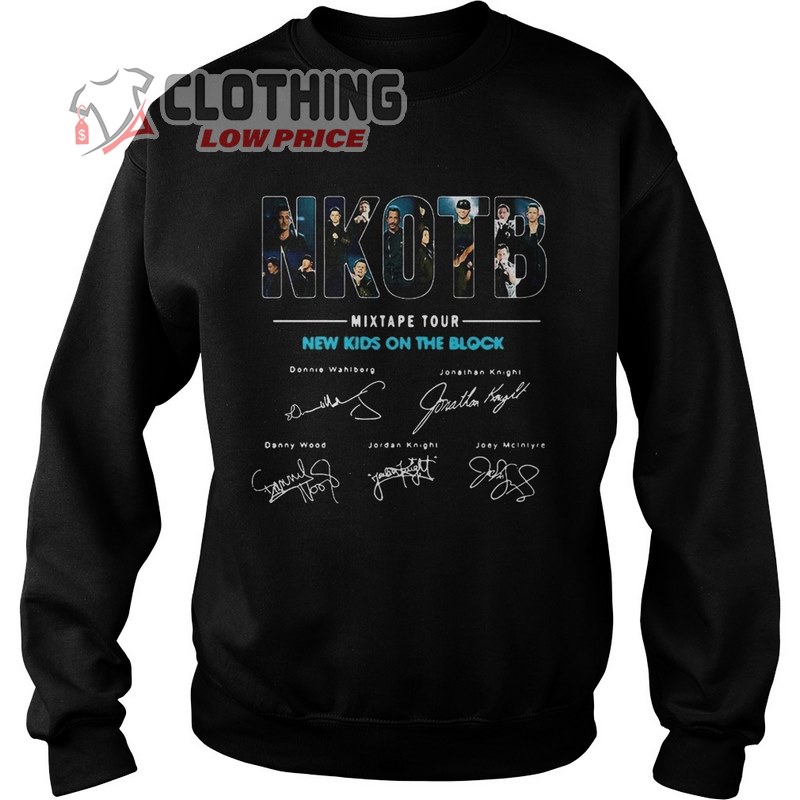 New Kids On The Block Tour 2023 Hoodie, NKOTB Mixtape Tour New Kids On The Block T- Shirt, New Kids On The Block Hits Merch