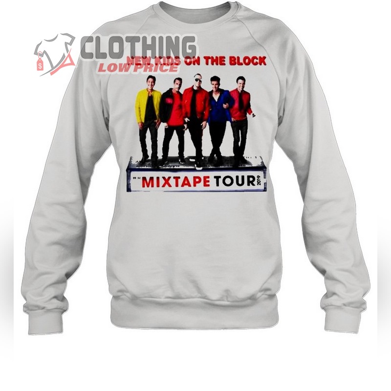 New Kids On The Block Tour 2023 Hoodie, New Kid On The Block The Mixtape Tour 2019 T- Shirt, New Kids On The Block Tickets Merch