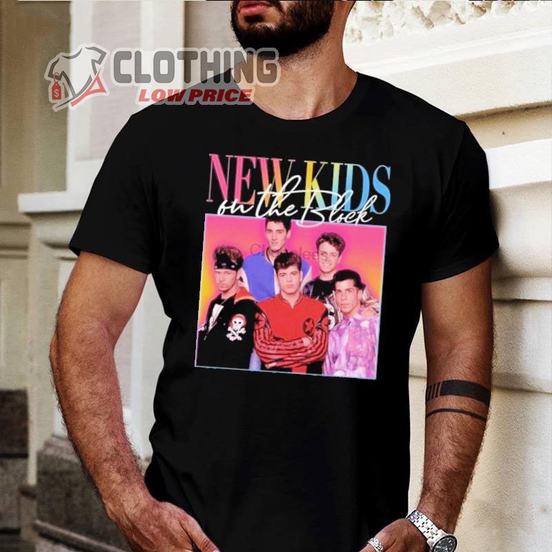 New Kids On The Block Tour 2023 T- Shirt, Official New Kids On The Block T- Shirt, New Kids On The Block Tour Merch