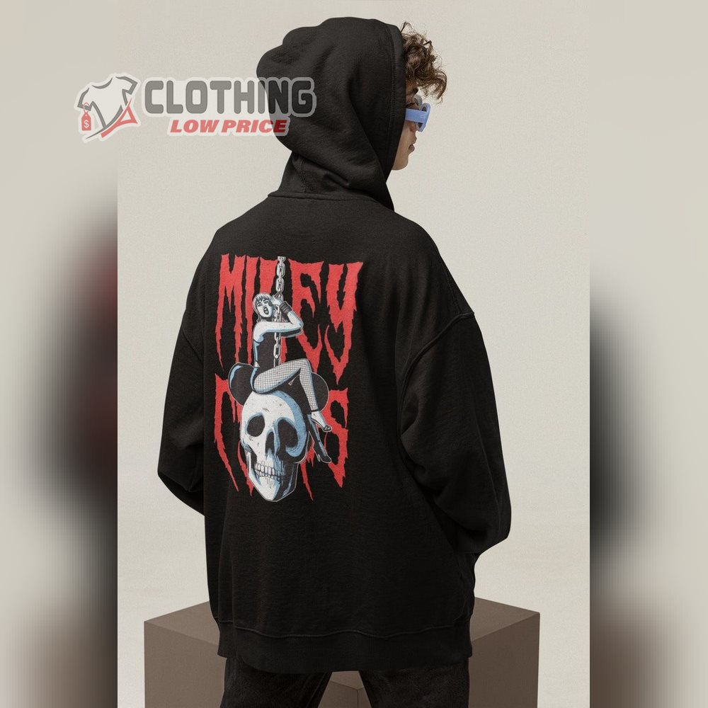 New Tour 2023 Miley Cyrus Unisex Hoodie, Miley Cyrus Wrecking Ball Lyrics Hooded Sweatshirt