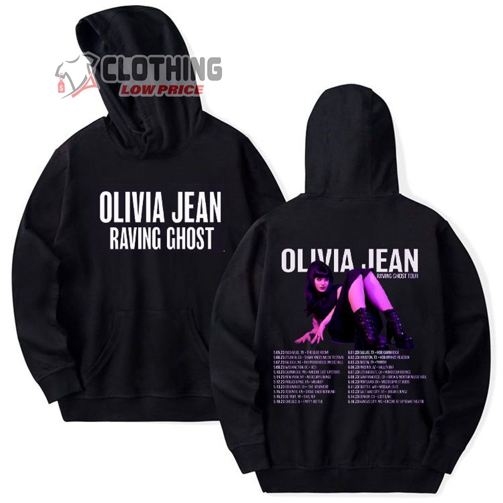 Olivia Jean Raving Ghost Tour Dates 2023 Merch, Olivia Jean Raving Ghost Tour 2023 Tee, Olivia Jean World Tour 2023 Setlist Hoodie