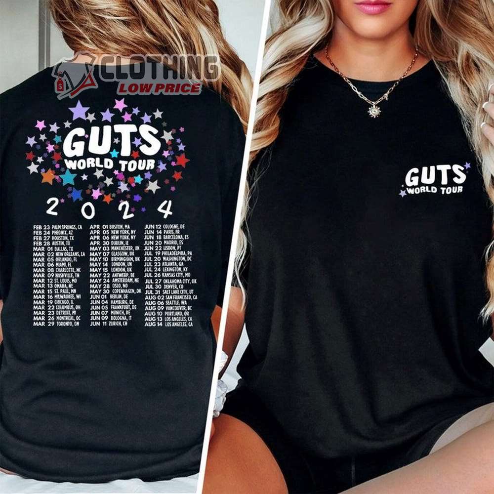 Olivia Rodrigo Guts World Tour 2024 Concert Unisex Sweatshirt